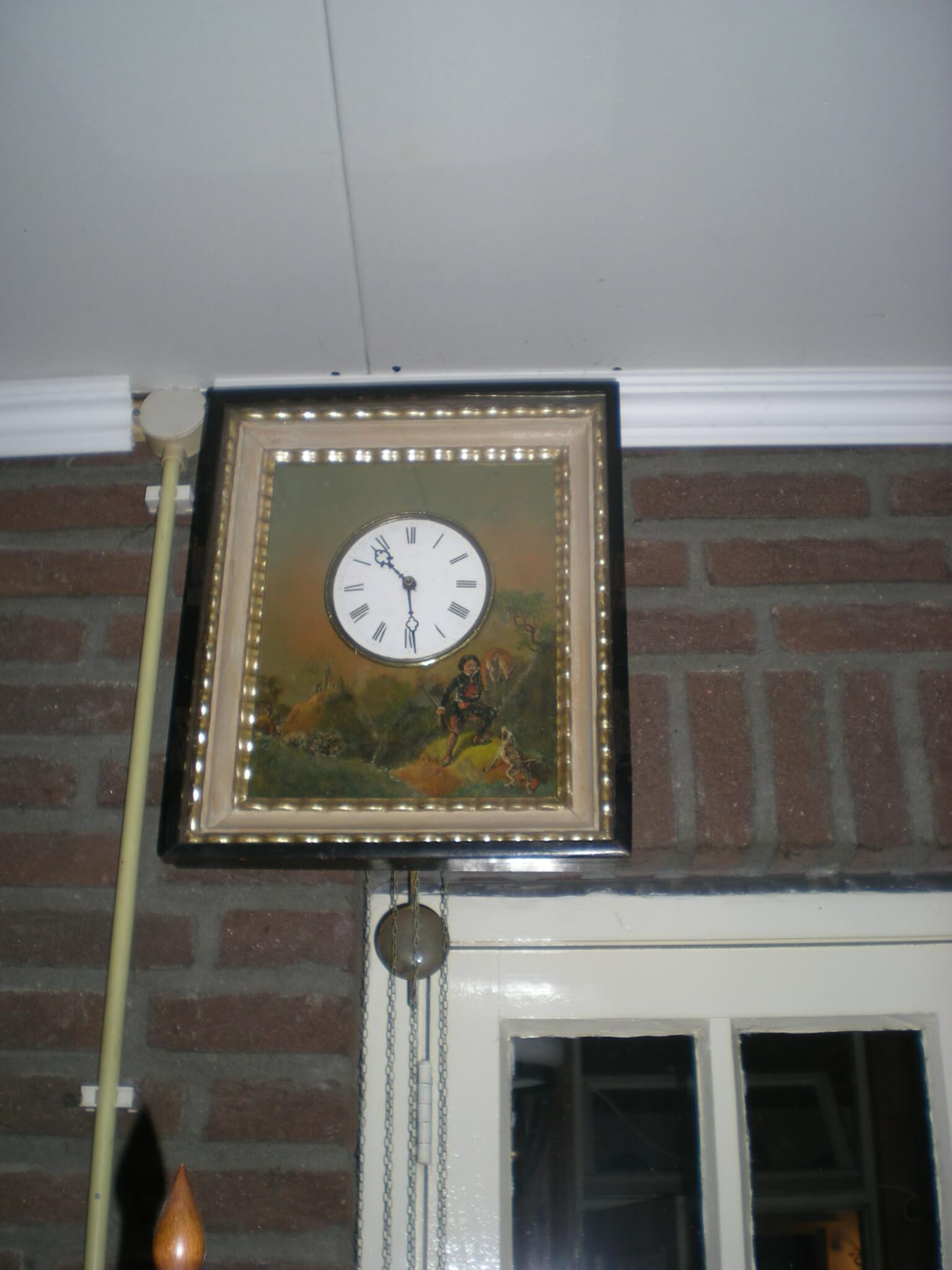 Te Koop Antieke Schilderij Klok Orgel Center Roosendaal