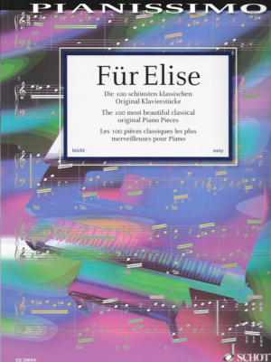 Pianissimo Für Elise | 100 Orginal - Klavierstücke