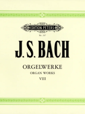 Orgelwerken van J.S. Bach Band VIII Edition Peters | Gebruikt